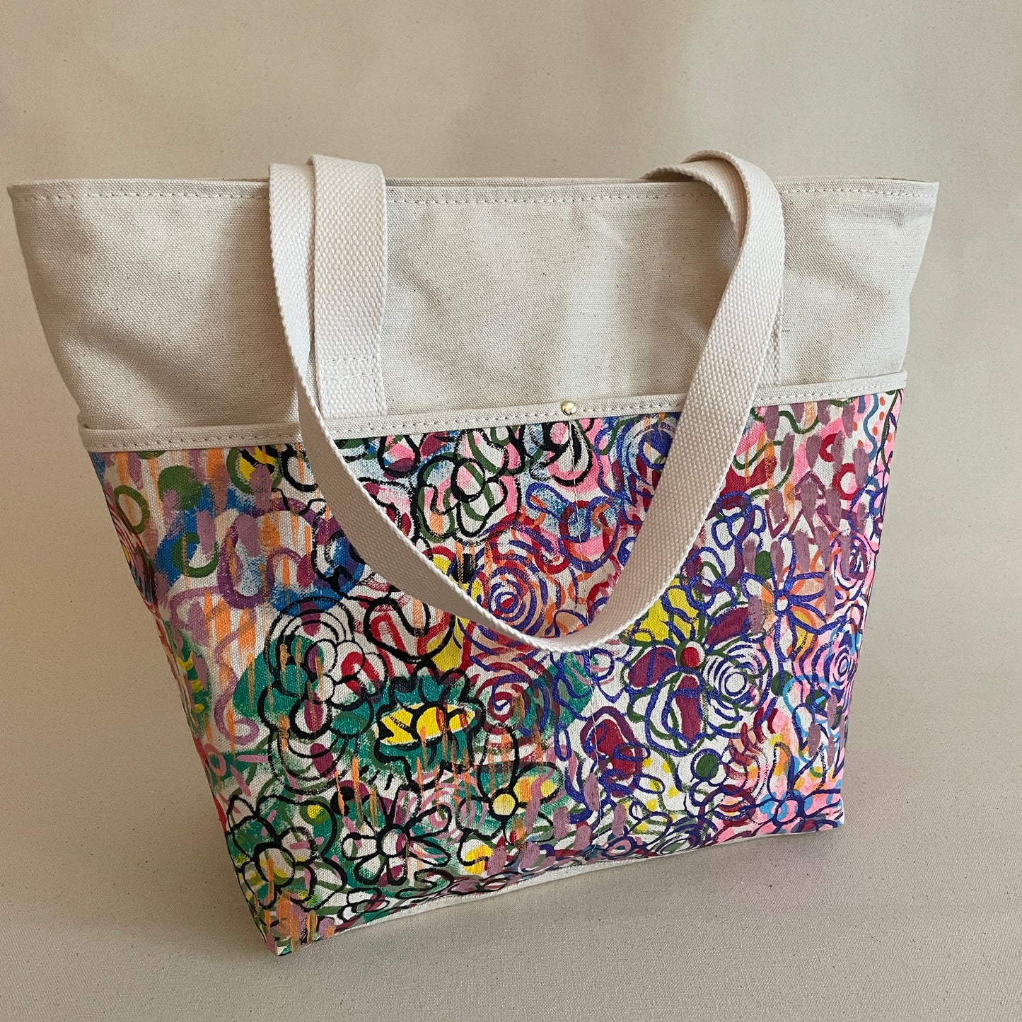 5-Pocket Tote Hey Amy x Bunny Bishop Edition in Natural No. 02