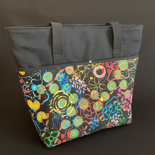 The 5-Pocket Tote Hey Amy x Bunny Bishop Edition in Black No. 02