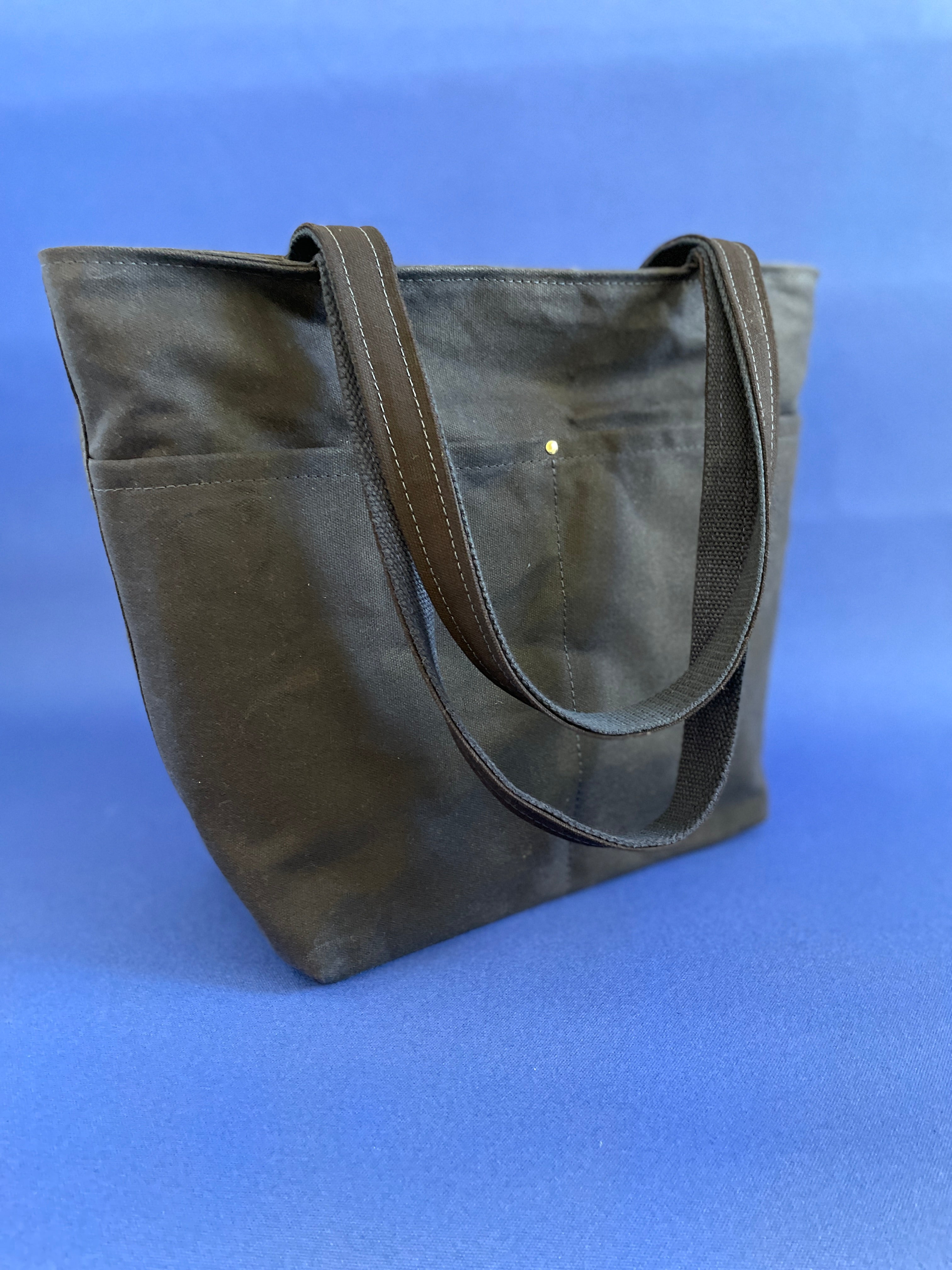 Everyday Tote, Waxed Canvas Edition
