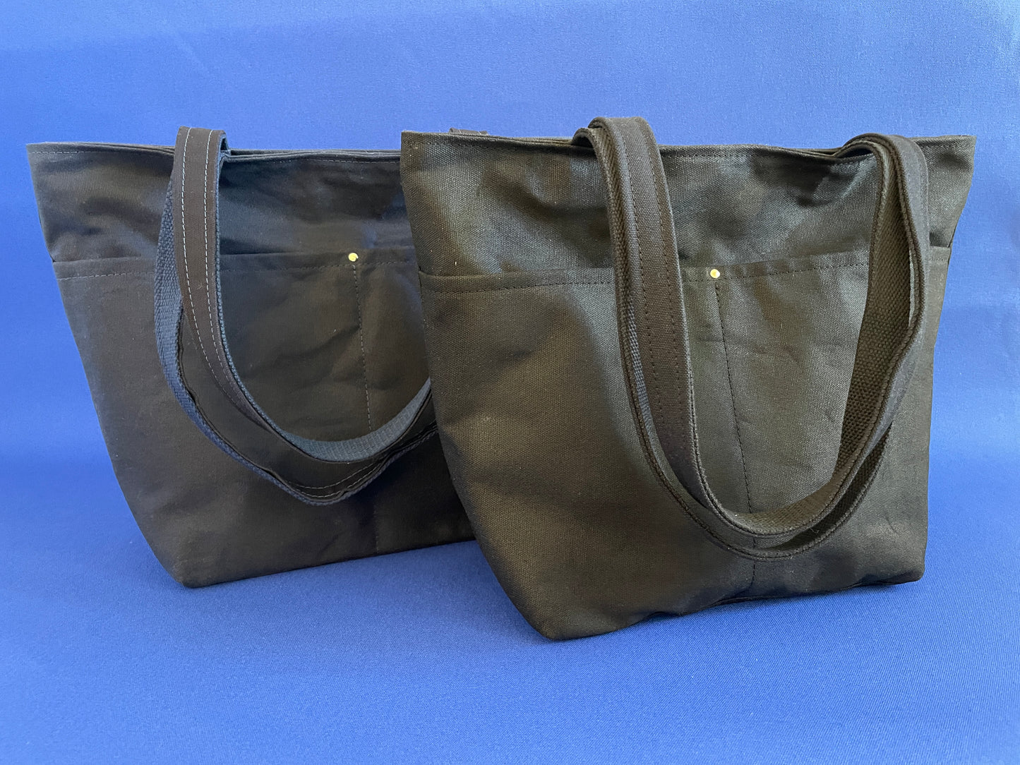 Everyday Tote, Waxed Canvas Edition