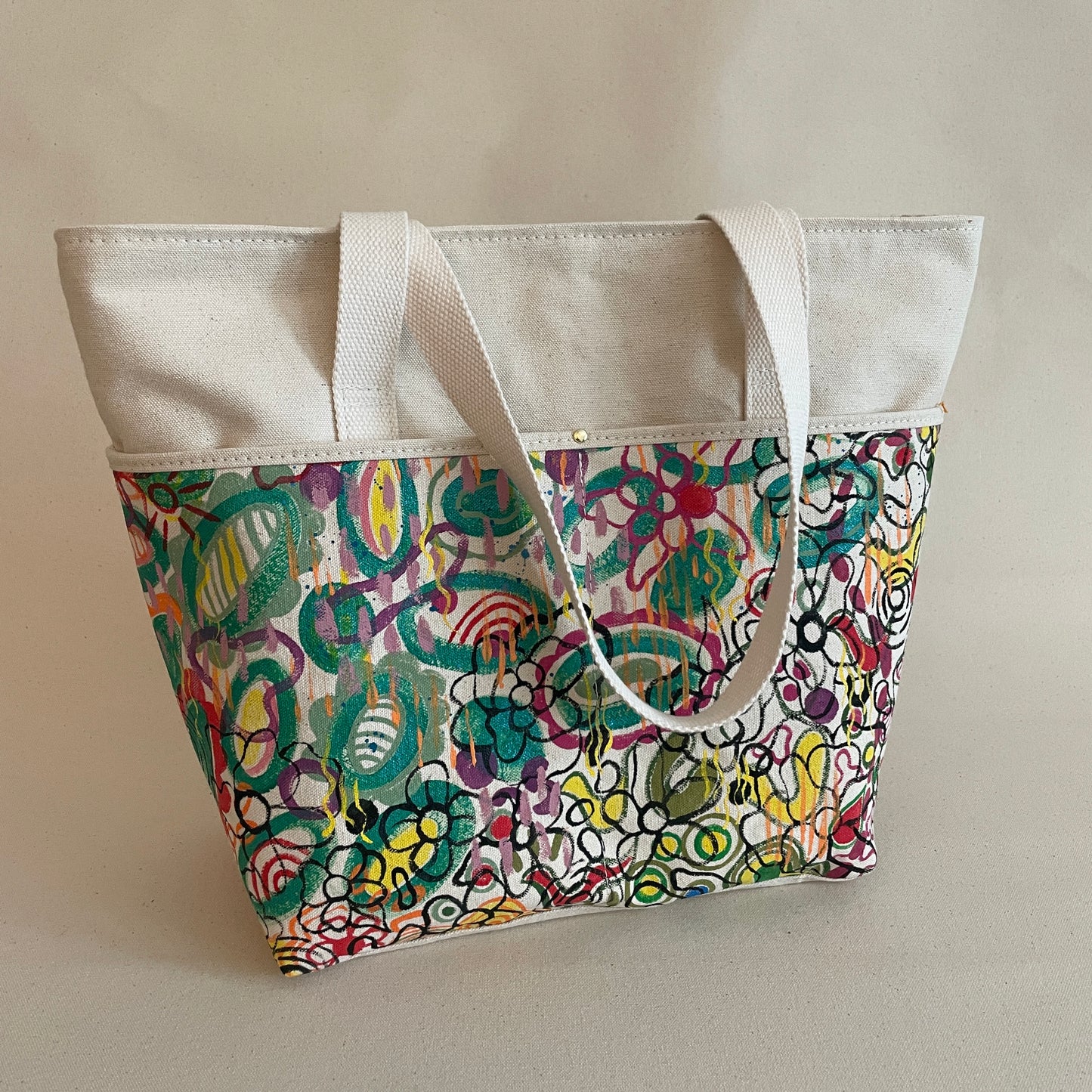 5-Pocket Tote Hey Amy x Bunny Bishop Edition in Natural No. 02
