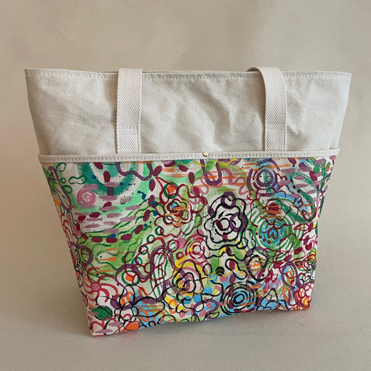 5-Pocket Tote Hey Amy x Bunny Bishop Edition in Natural No. 01