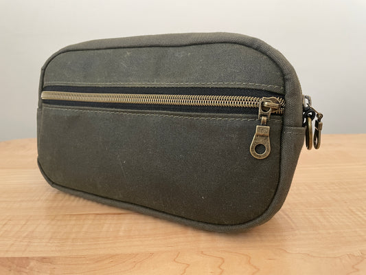 The Poet Bag featuring Halley Stevensons Waxed Canvas
