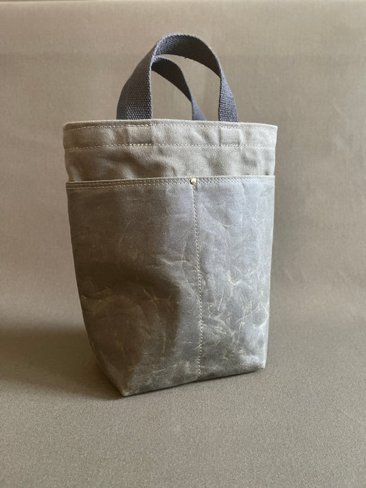 Bottle Tote featuring Halley Stevensons Waxed Canvas